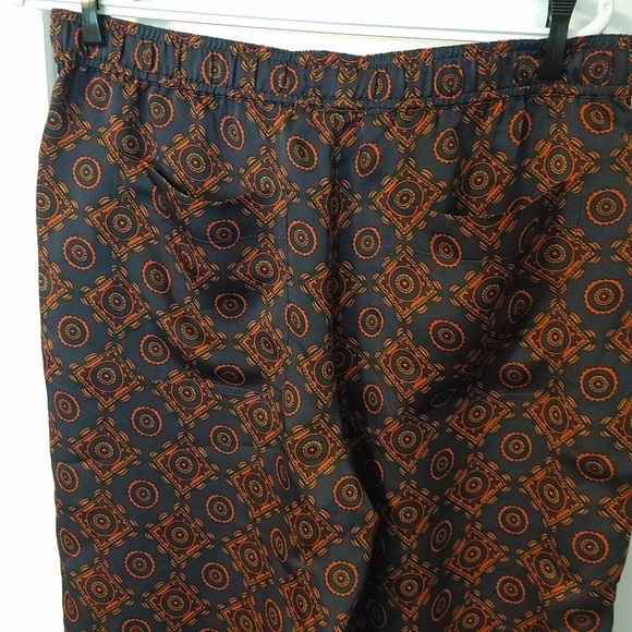 CLUB Monaco Printed Twill Pants Size 6 - Picture 6 of 10